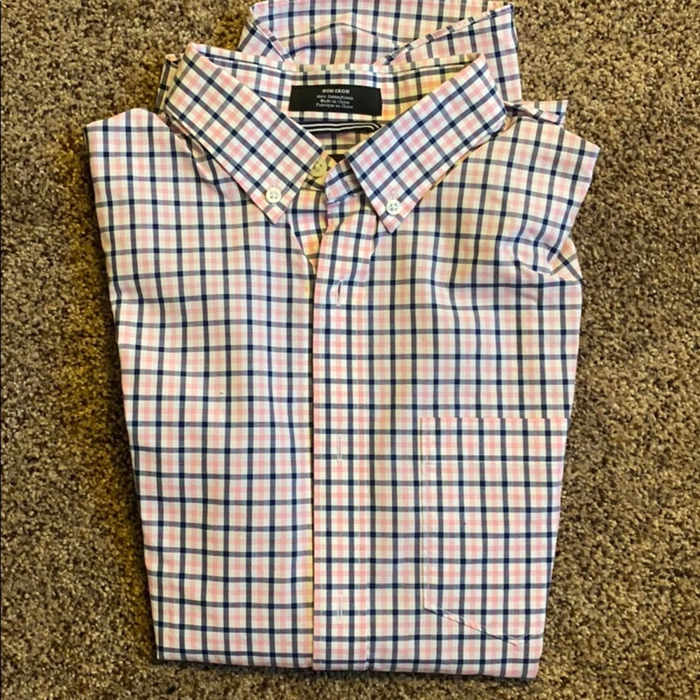 Nordstrom trim fit button down, size M